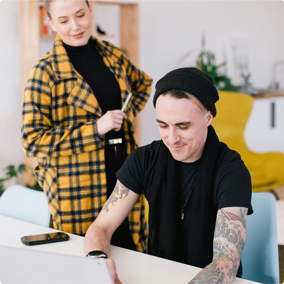 We're Here to Help Page Header 02